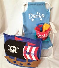 Personalized Kids Beach Chair Package