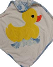 Duckie Boy Infant Hooded Towel