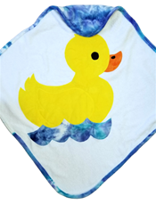 Duckie Boy Infant Hooded Towel