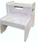 Double Step Stool - Ribbon and Roses