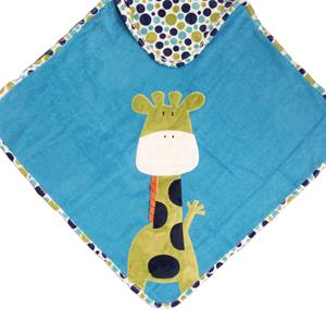 Giraffe Aqua Mod Dots Infant Hooded Towel