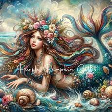 Canvas Print Mermaid 4