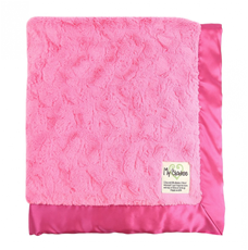 Bella Raspberry Baby Blanket