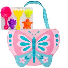 Butterfly Beach Toy Tote
