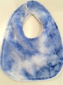 Infant Bib - Blue Tie Dye