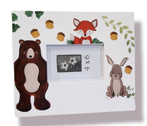 4x6 Woodland Animals Picture Frame