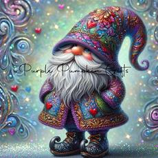 Canvas Print Gnome Love Is In The Air