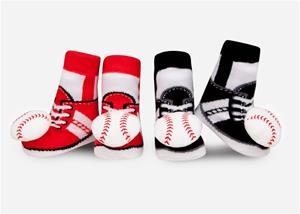 Baseball Rattle Sock Set