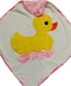 Duckie Girl Infant Hooded Towel