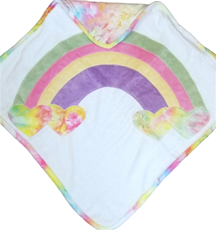 Rainbow Infant Hooded Towel