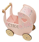 Girl's Pink Painted Doll Coach