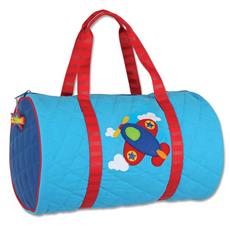 Quilted Duffle - Airplane