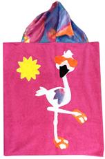 Funky Flamingo Toddler Towel