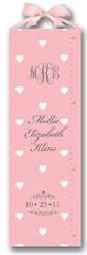 Pink Hearts Growth Chart