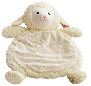 Baby Lamb Mat in White