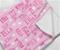 Baby Print Blanket Name Hearts Pink