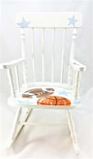 Custom Sports Personalized Rocking Chair