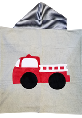 Fire Engine Toddler Towel