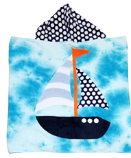 Sailboat Toddler Towel