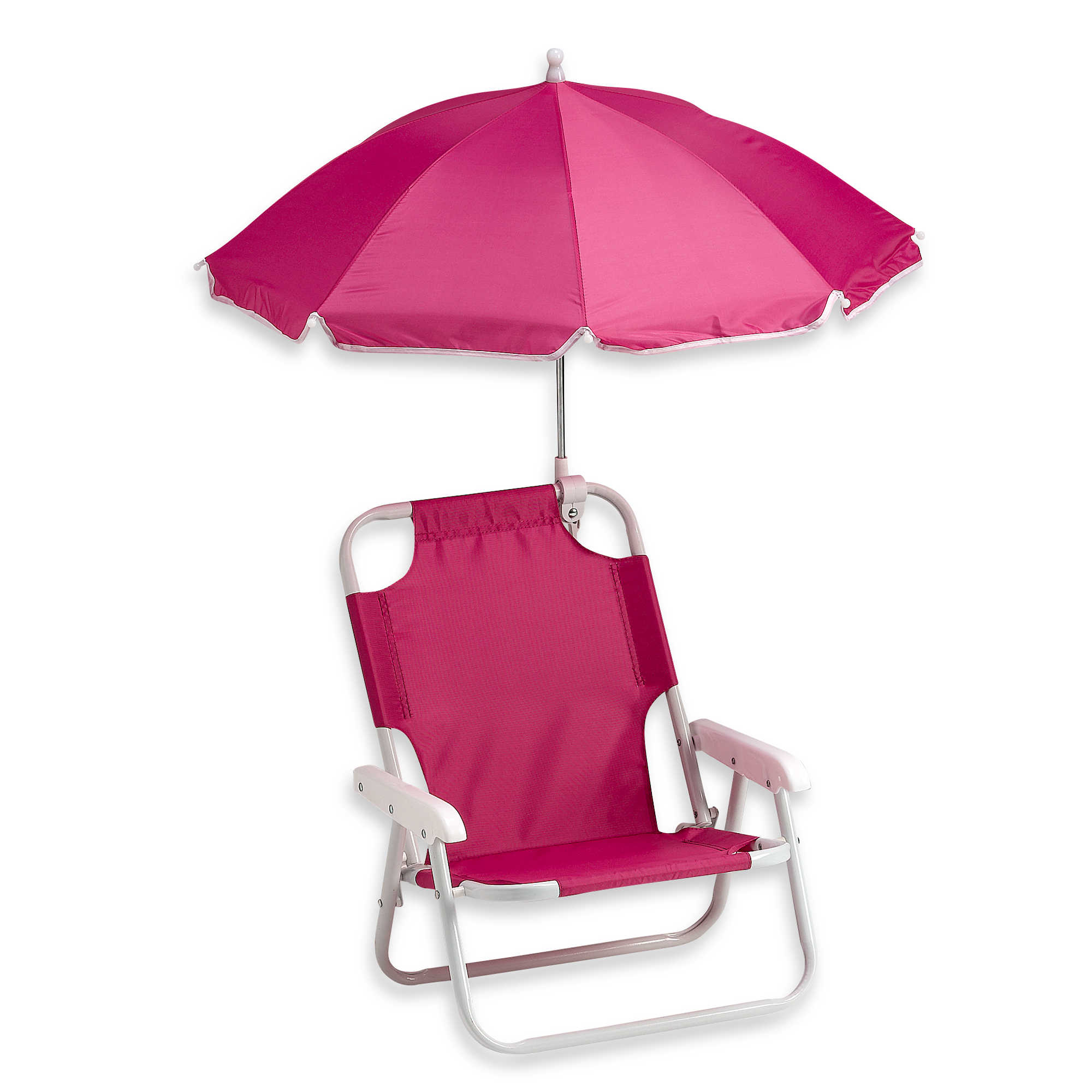 Folding Beach Chair with Umbrella Purple Pumpkin Gifts